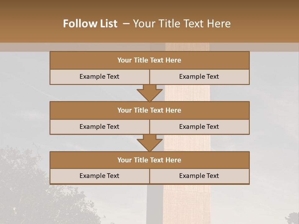 Vertical Countryside Happy PowerPoint Template