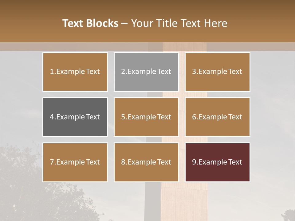 Vertical Countryside Happy PowerPoint Template