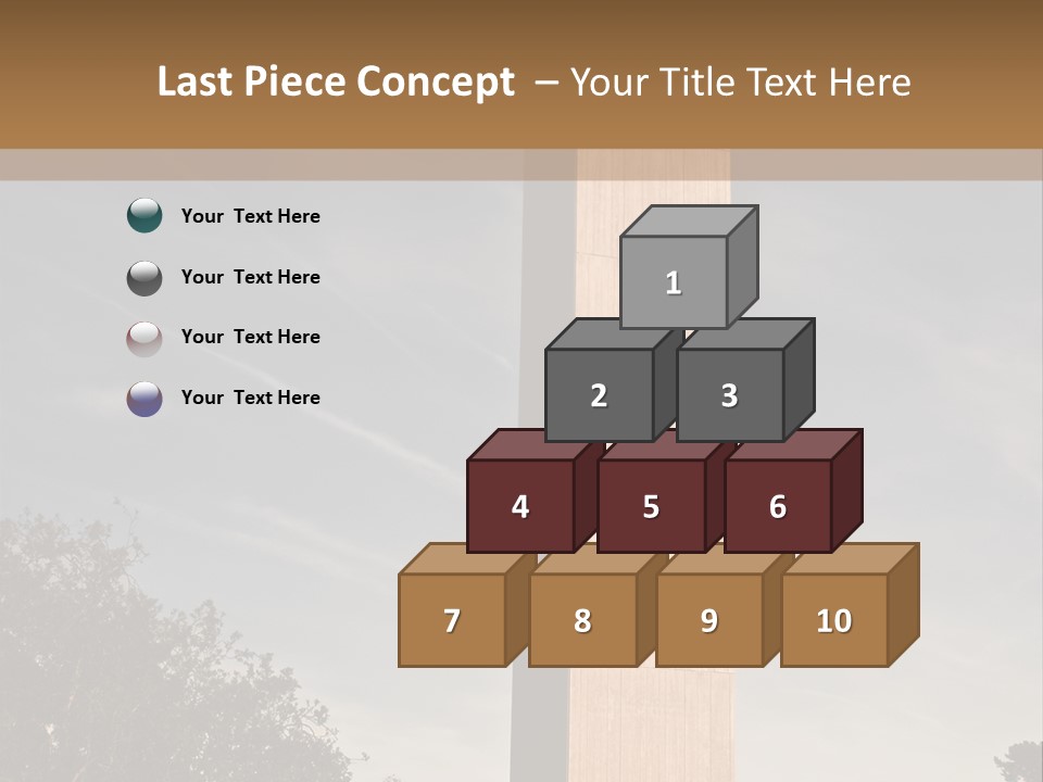 Vertical Countryside Happy PowerPoint Template