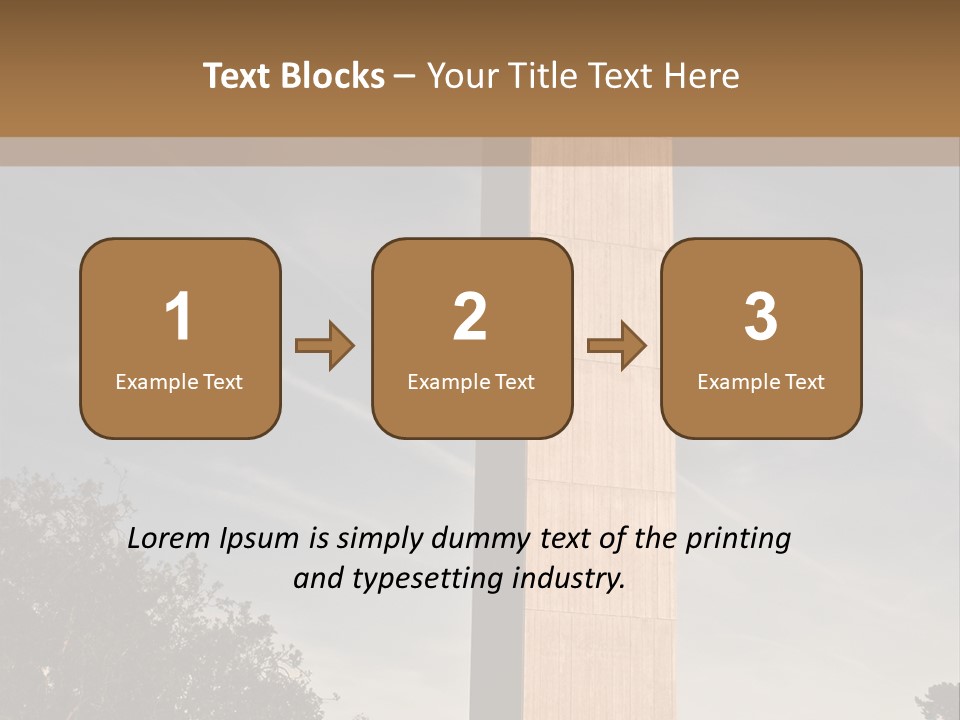 Vertical Countryside Happy PowerPoint Template