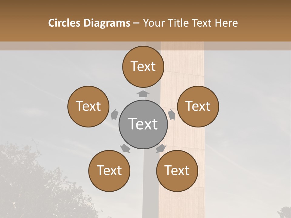 Vertical Countryside Happy PowerPoint Template