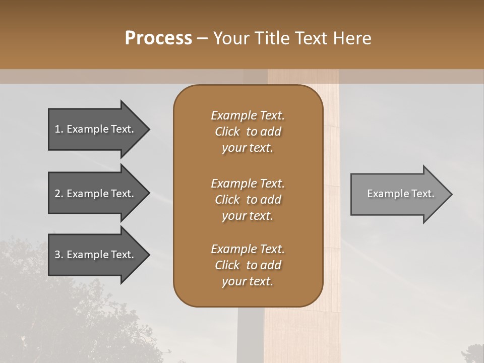 Vertical Countryside Happy PowerPoint Template