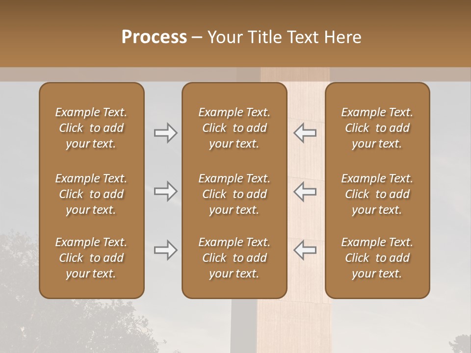 Vertical Countryside Happy PowerPoint Template