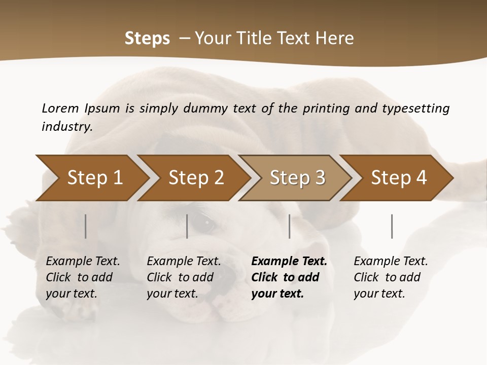 Upside Young Pet PowerPoint Template