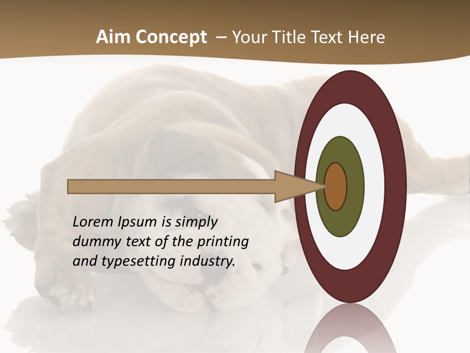 Upside Young Pet PowerPoint Template