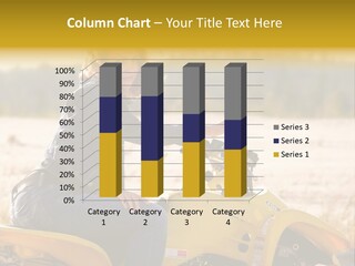 Background Yellow Quadrocycle PowerPoint Template