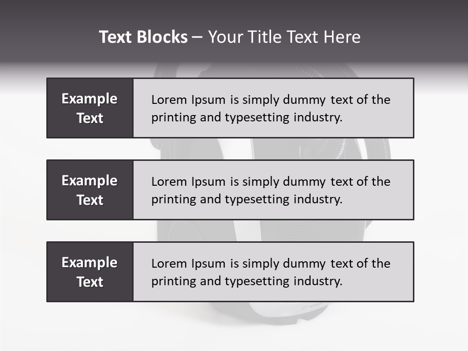 A Black And White Vacuum Is On Display PowerPoint Template