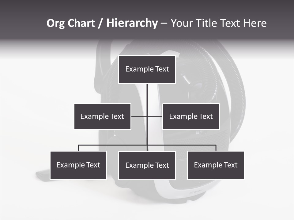 A Black And White Vacuum Is On Display PowerPoint Template