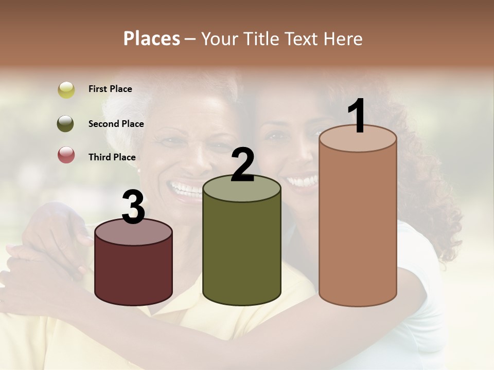 Together Smiling Retired PowerPoint Template