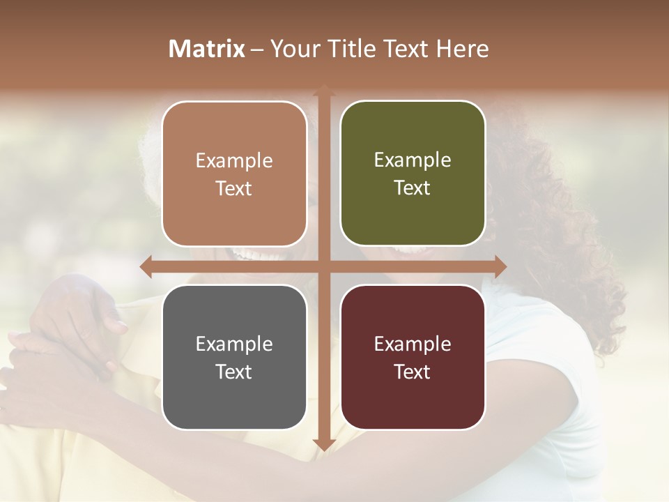 Together Smiling Retired PowerPoint Template