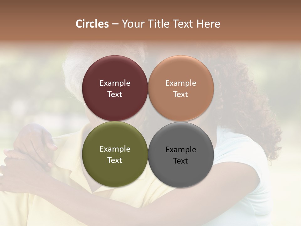 Together Smiling Retired PowerPoint Template