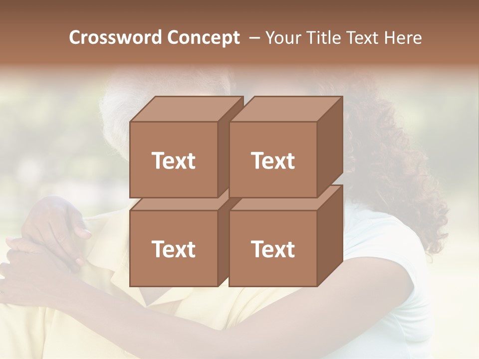 Together Smiling Retired PowerPoint Template