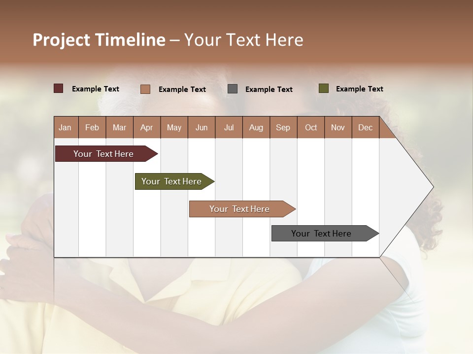 Together Smiling Retired PowerPoint Template