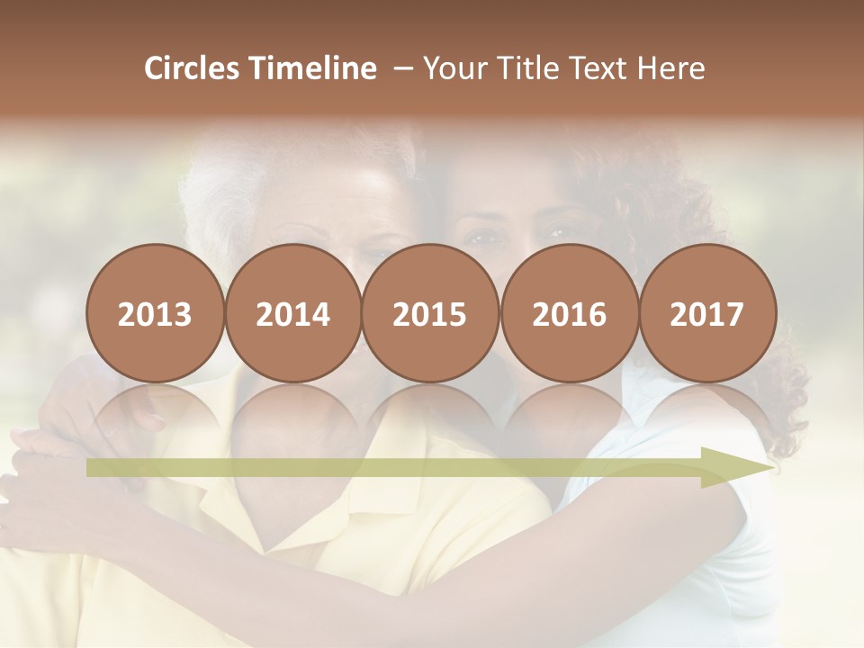 Together Smiling Retired PowerPoint Template