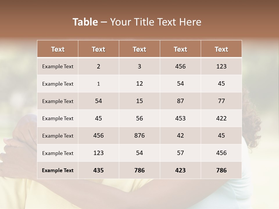 Together Smiling Retired PowerPoint Template
