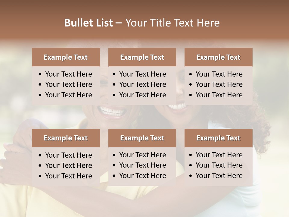 Together Smiling Retired PowerPoint Template