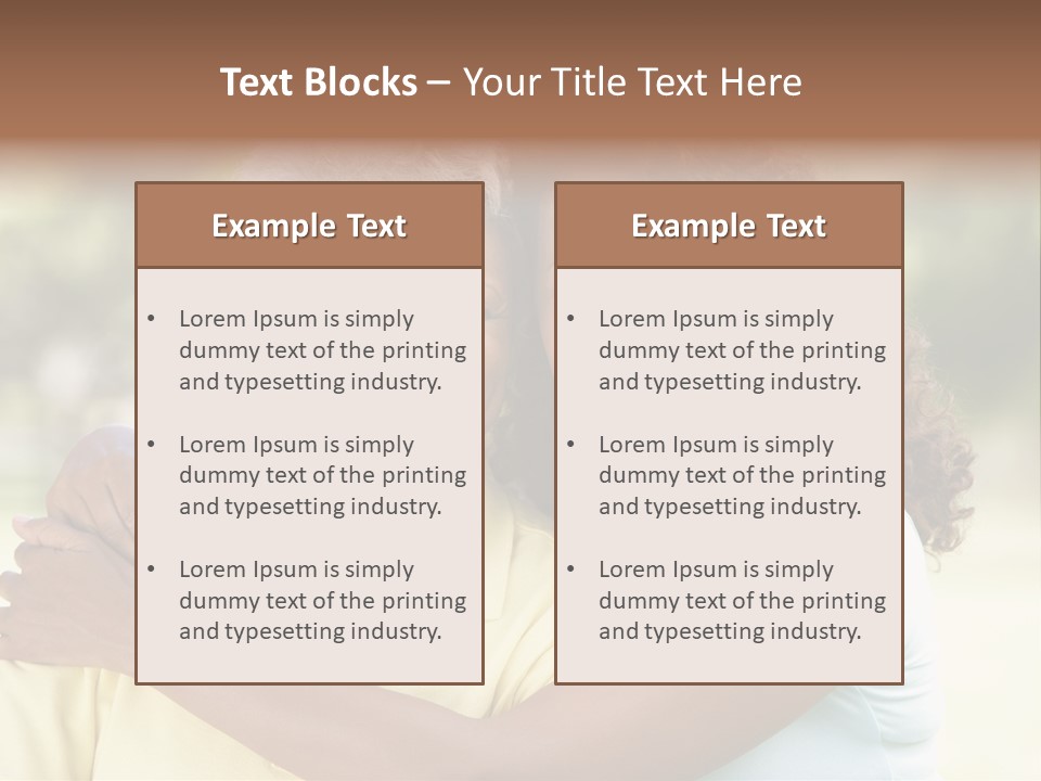 Together Smiling Retired PowerPoint Template