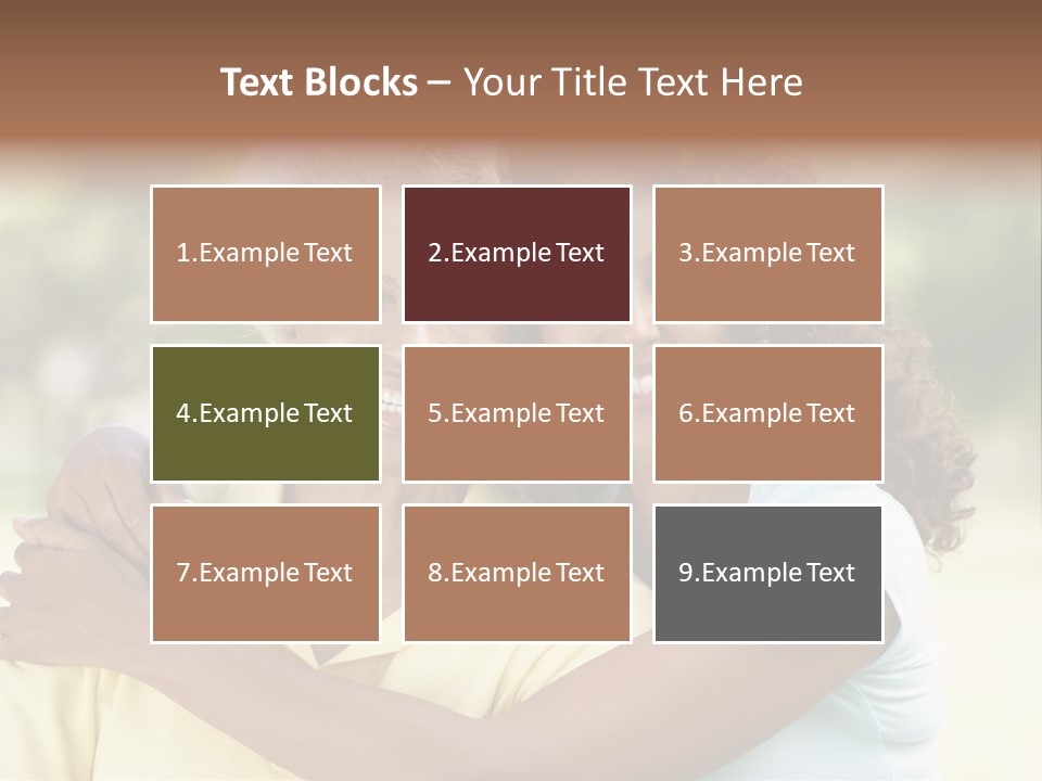 Together Smiling Retired PowerPoint Template