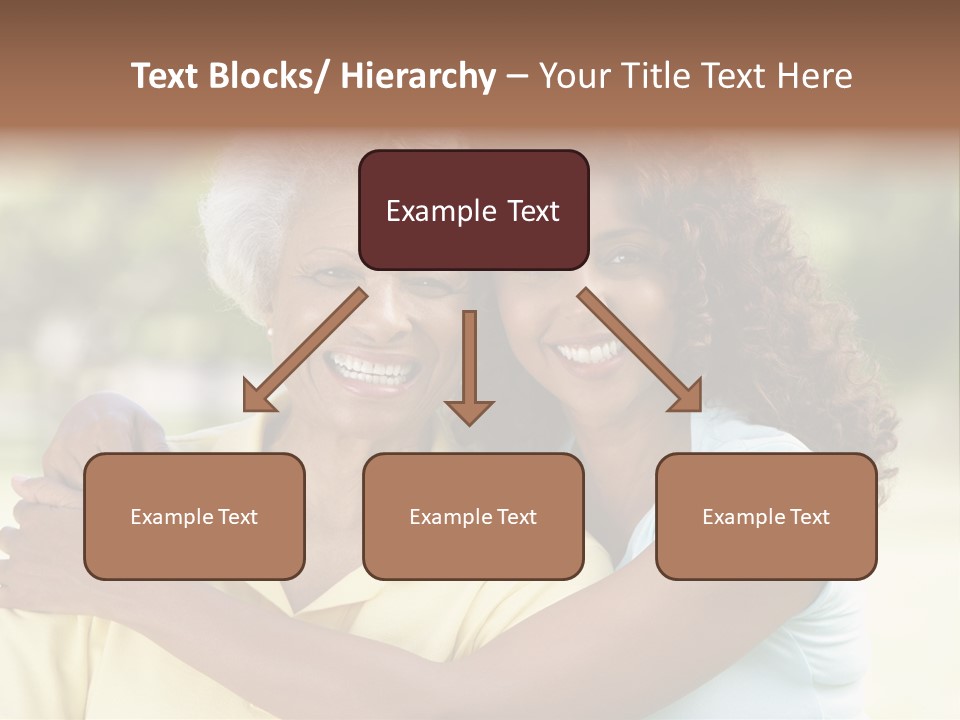 Together Smiling Retired PowerPoint Template