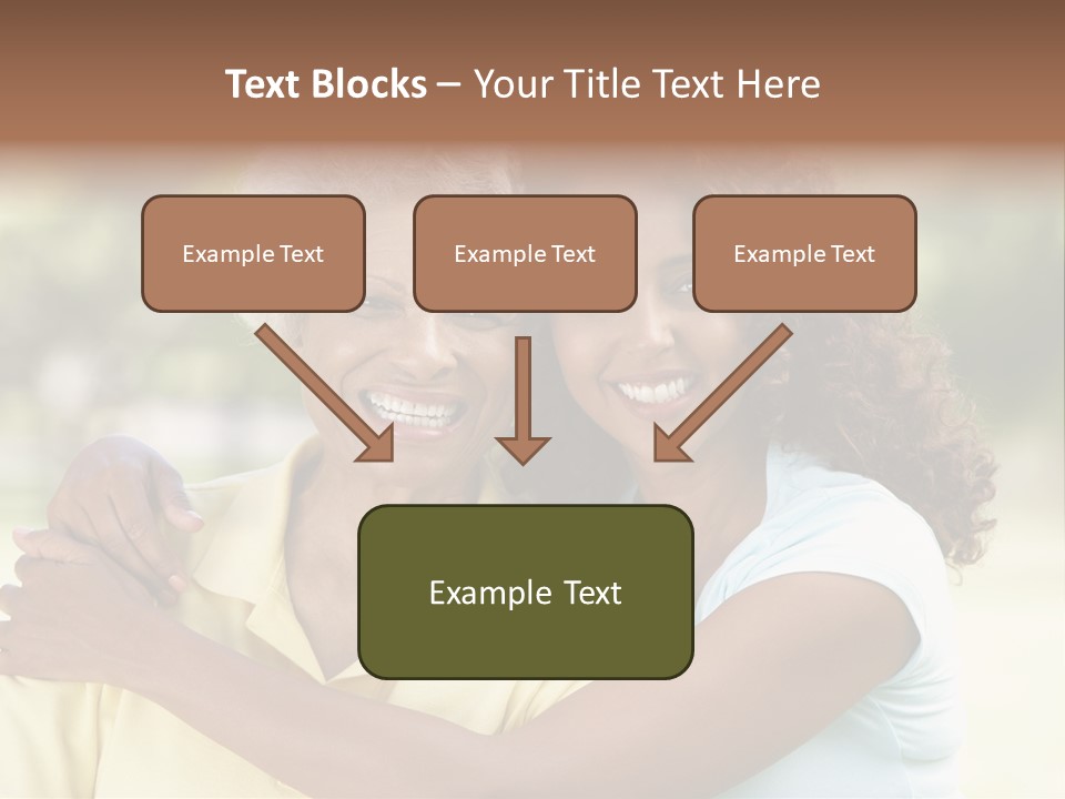Together Smiling Retired PowerPoint Template