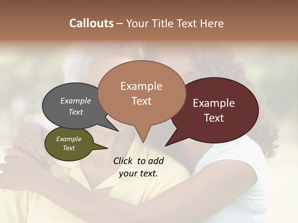 Together Smiling Retired PowerPoint Template