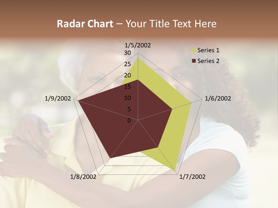 Together Smiling Retired PowerPoint Template