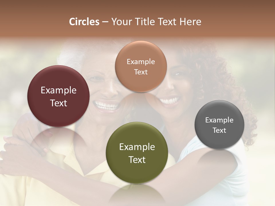 Together Smiling Retired PowerPoint Template