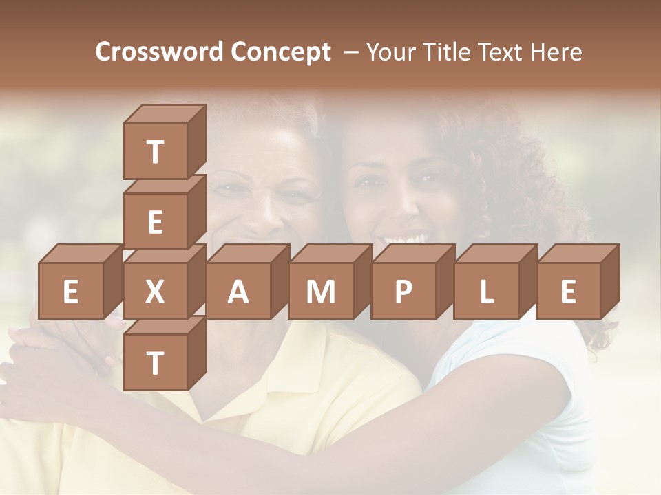 Together Smiling Retired PowerPoint Template