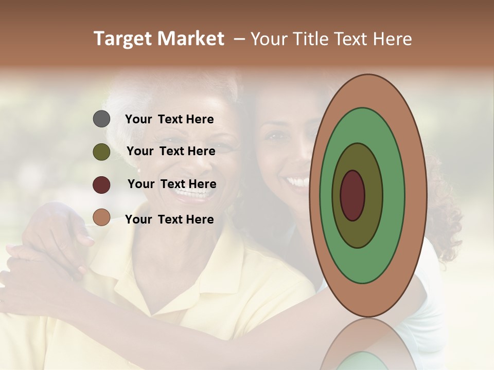 Together Smiling Retired PowerPoint Template