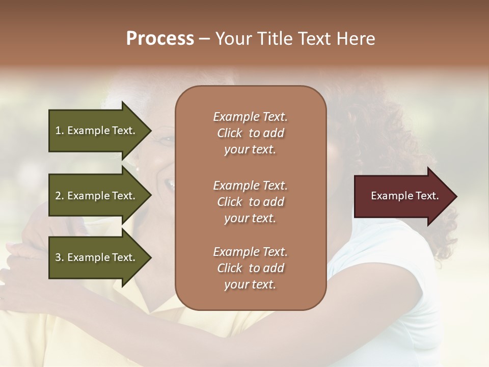 Together Smiling Retired PowerPoint Template