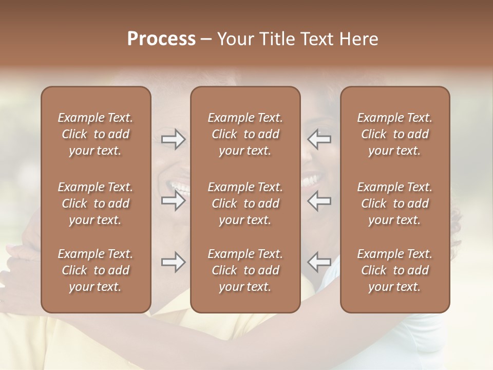 Together Smiling Retired PowerPoint Template