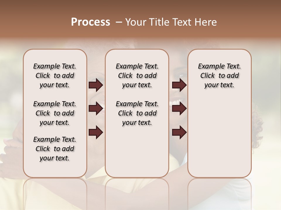 Together Smiling Retired PowerPoint Template
