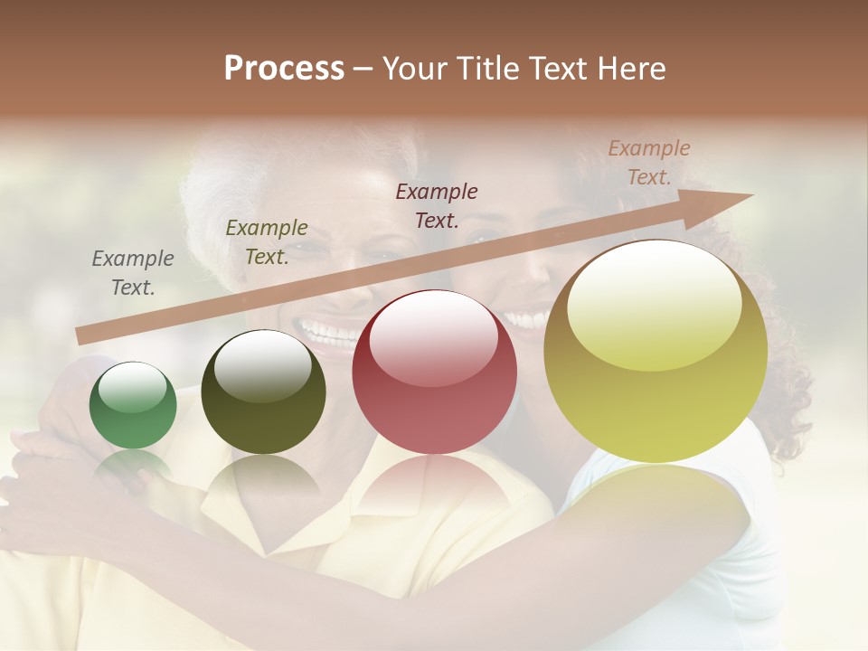 Together Smiling Retired PowerPoint Template