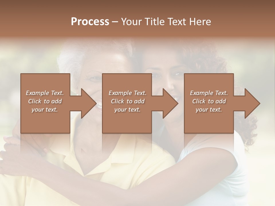 Together Smiling Retired PowerPoint Template
