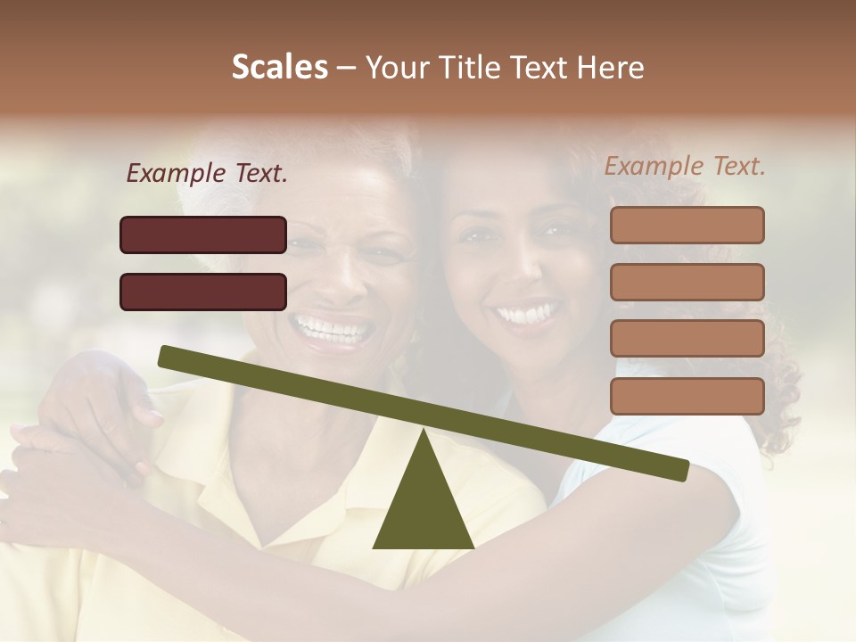 Together Smiling Retired PowerPoint Template