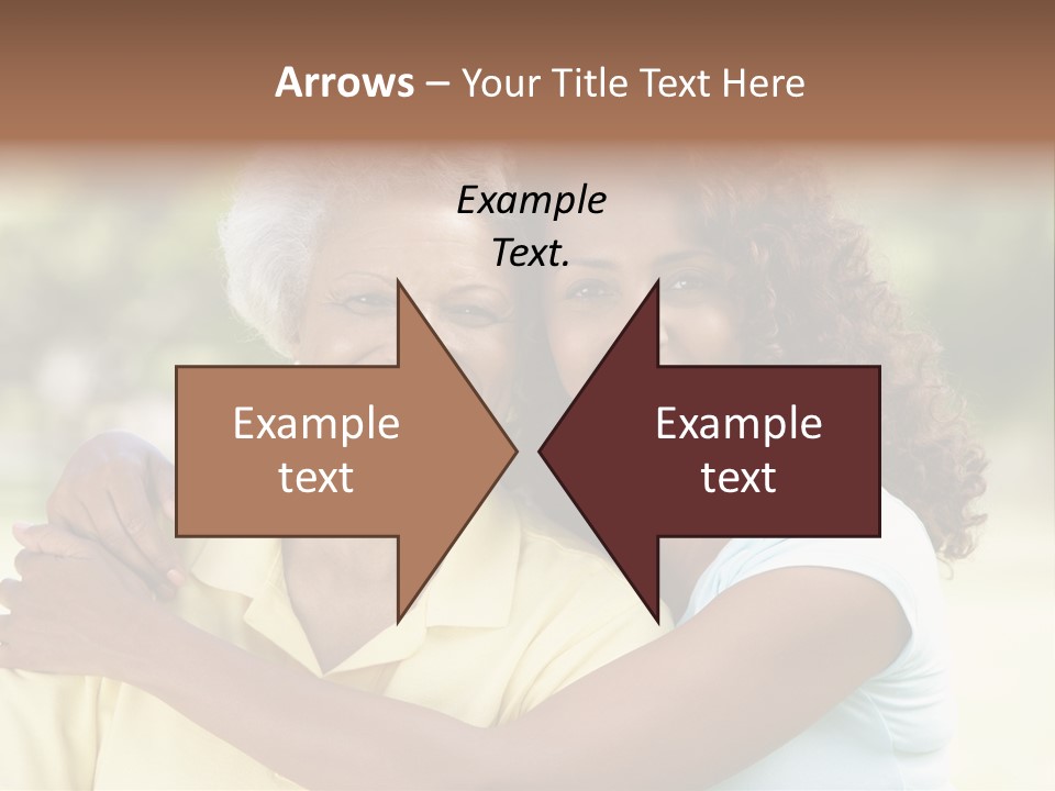 Together Smiling Retired PowerPoint Template