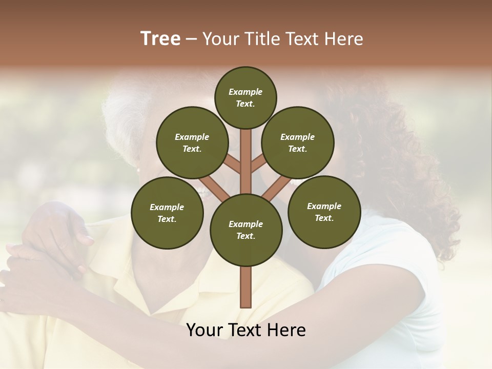 Together Smiling Retired PowerPoint Template