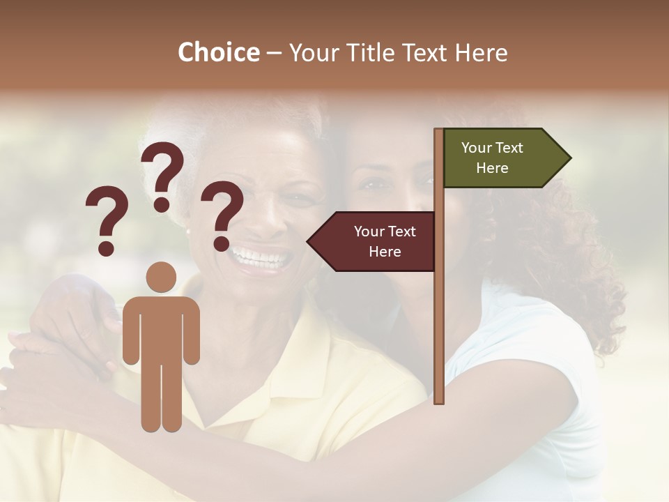 Together Smiling Retired PowerPoint Template