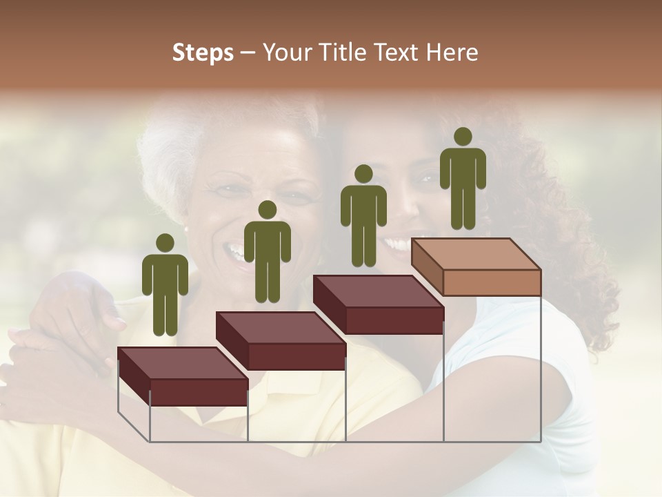 Together Smiling Retired PowerPoint Template