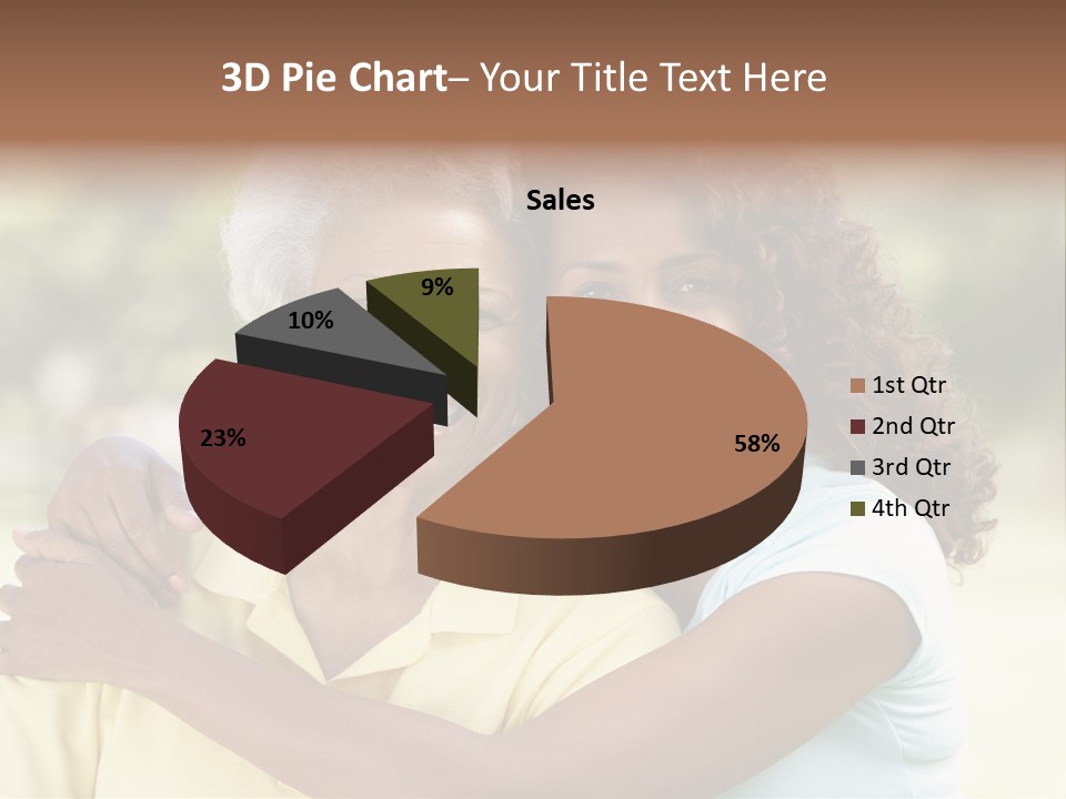 Together Smiling Retired PowerPoint Template