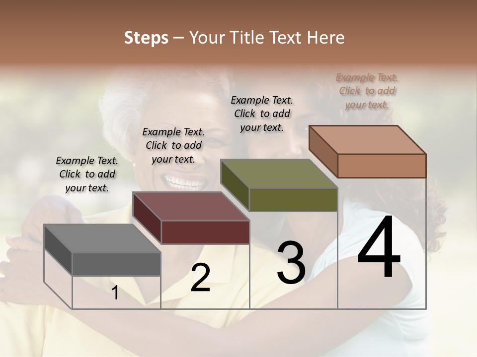 Together Smiling Retired PowerPoint Template