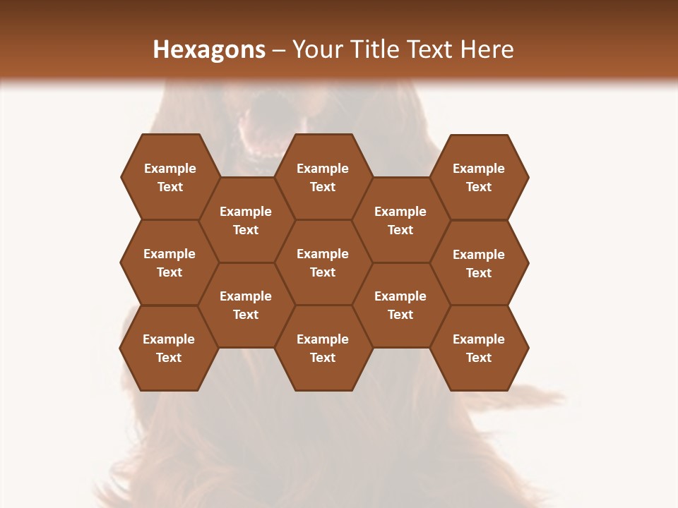 Red Friend Portrait PowerPoint Template