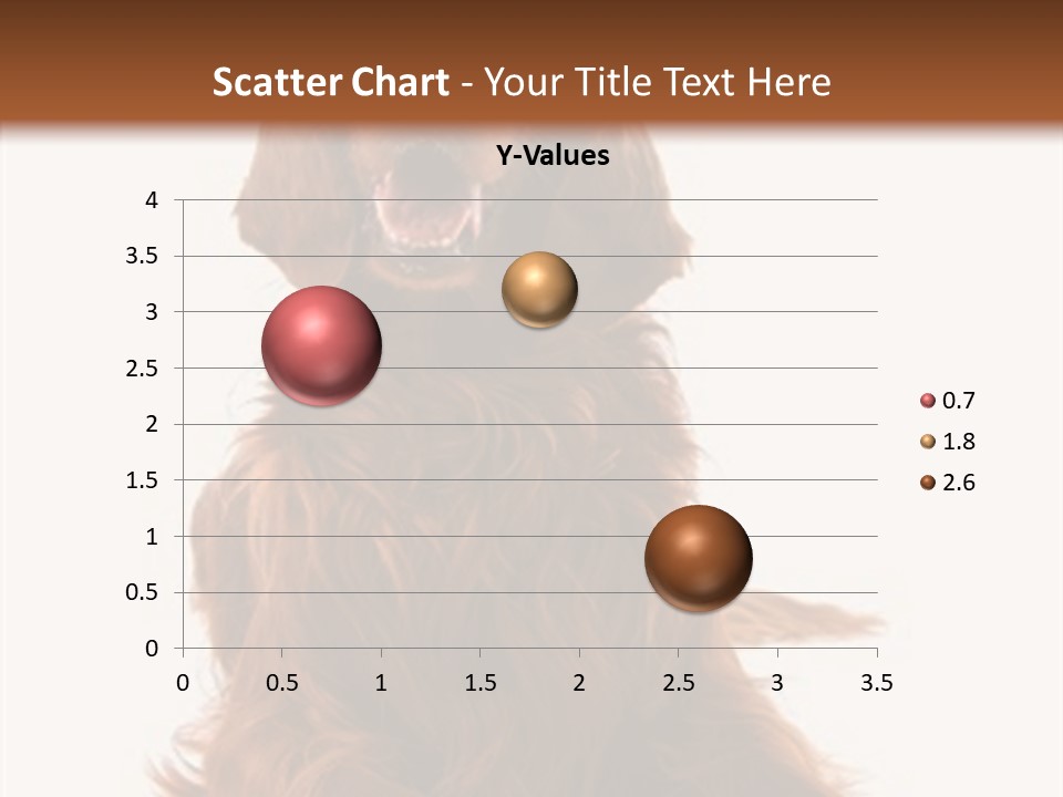 Red Friend Portrait PowerPoint Template