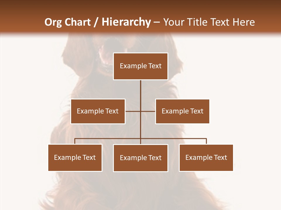 Red Friend Portrait PowerPoint Template