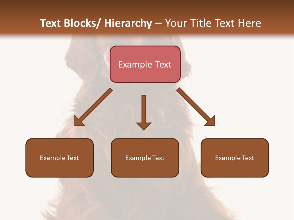 Red Friend Portrait PowerPoint Template