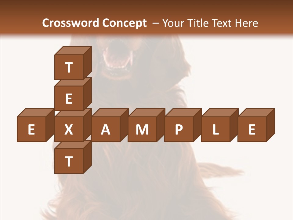 Red Friend Portrait PowerPoint Template