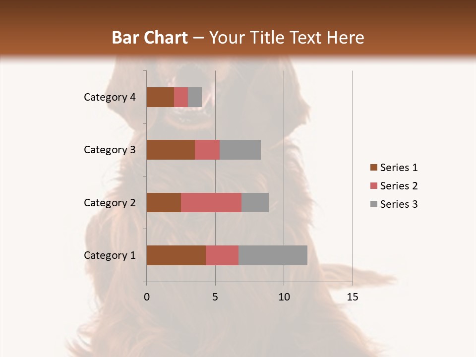 Red Friend Portrait PowerPoint Template