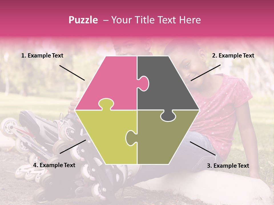 Head Leather Equestrian PowerPoint Template