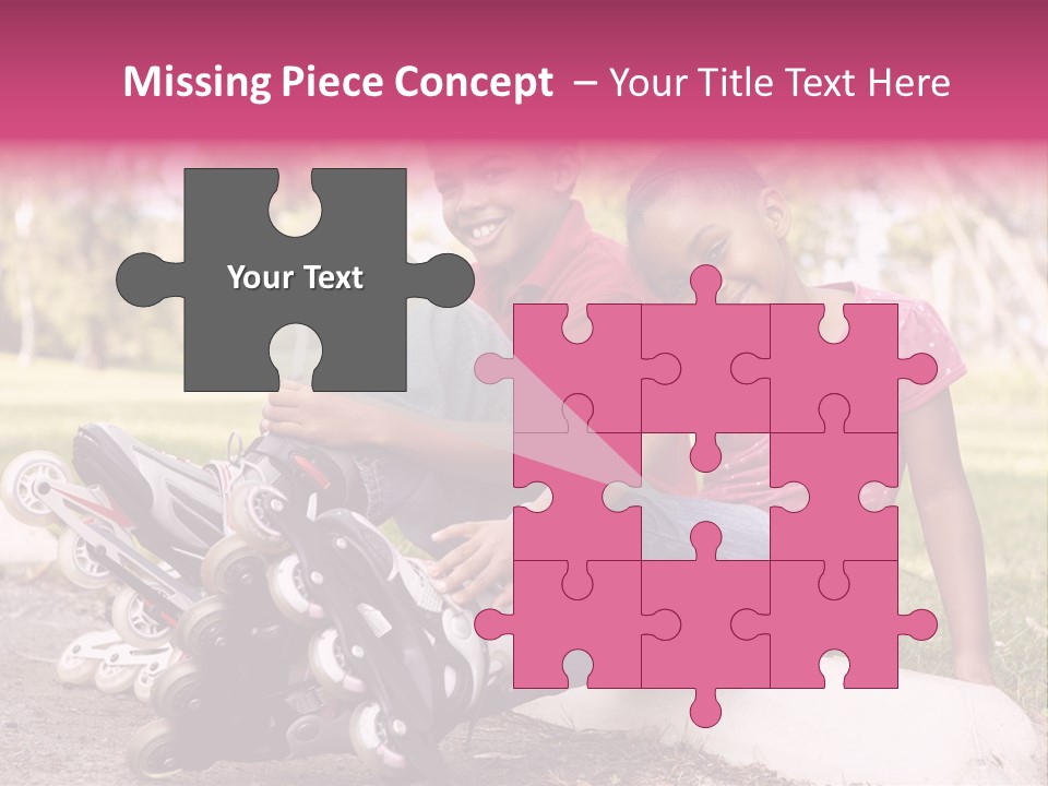 Head Leather Equestrian PowerPoint Template