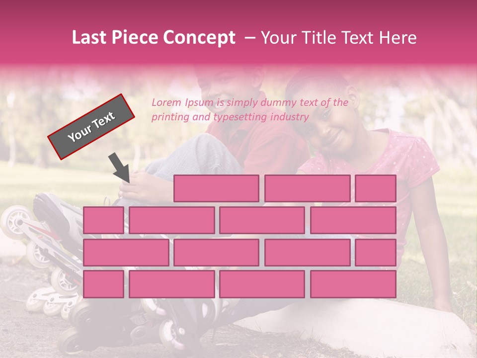 Head Leather Equestrian PowerPoint Template